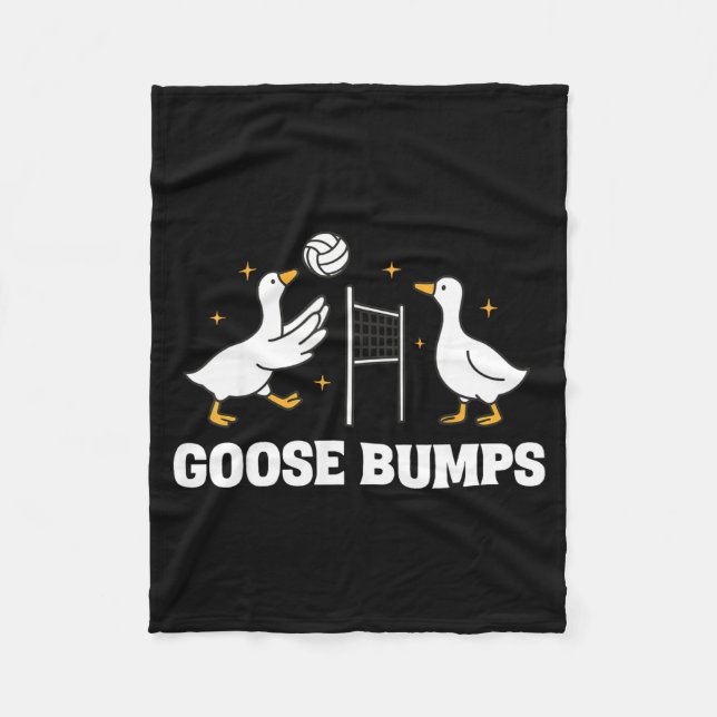 Couverture Polaire Goose Bumps Volleyball  (Devant)