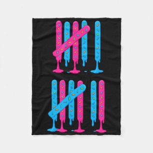 Couverture Polaire Goutte de glace Tally Marks 67 Mème Compter 6 7 Br
