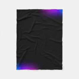 Couverture Polaire Gradient violet noir