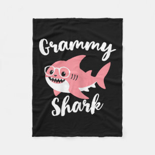 Couverture Polaire Grammy Requin Fête des Mères Grand-mère Drôle