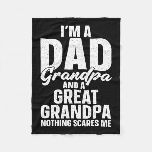 Couverture Polaire Grand-Père Art Pour Grand-Père Hommes Grandp