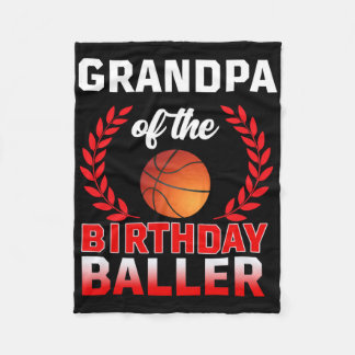 Couverture Polaire Grand-Père De L'Anniversaire Byller Bysketbyll Thè