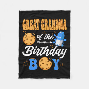 Couverture Polaire Grande grand-mère de l'anniversaire petit lait coo