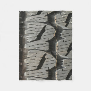 Couverture Polaire Grande voiture Voiture vieux pneus Black Road voya