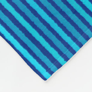 Couverture Polaire Grandes calcaires - Cobalt et bleu ciel