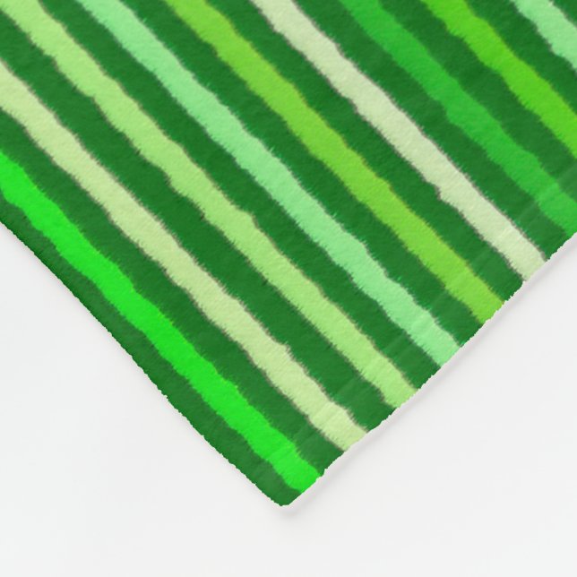 Couverture Polaire Grandes calcaires - Emerald et Lime Green (Coin)