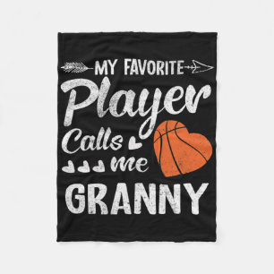 Couverture Polaire Granny Bysketbyll Mon Joueur Favori M'Appelle Gran