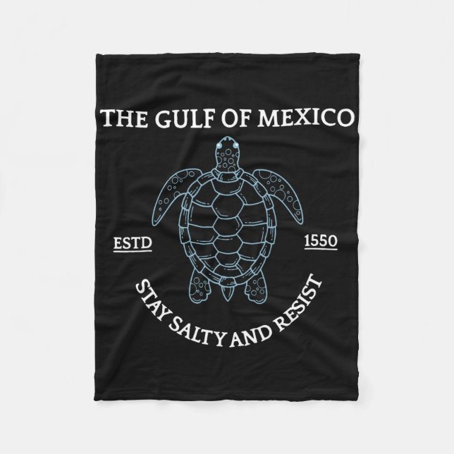 Couverture Polaire Graphic Sea Turtle Golfe Du Mexique Est 1550 (Devant)