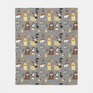 Couverture Polaire gray backgrounds