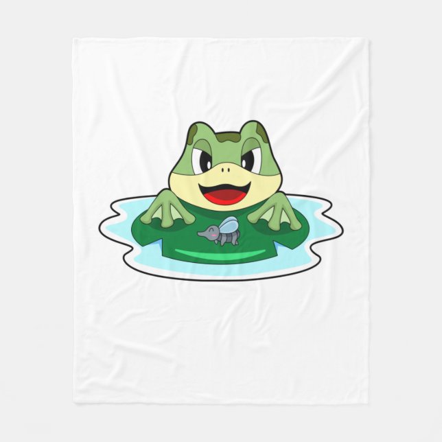 Couverture Polaire Grenouille (Devant)