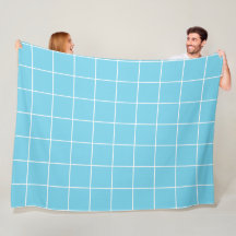 Grille Bleu et Blanc