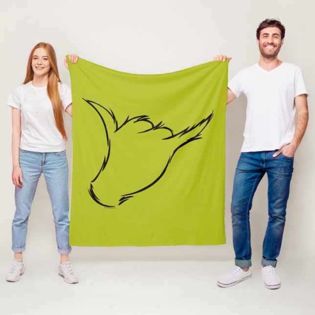 Couverture Polaire Grille | Le T-shirt de la machine moyenne (En situation)