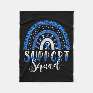 Couverture Polaire Gris bleu arc-en-ciel Type 1 2 Prise de conscience