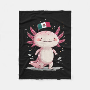 Couverture Polaire Gros Costume Axolotl souriant