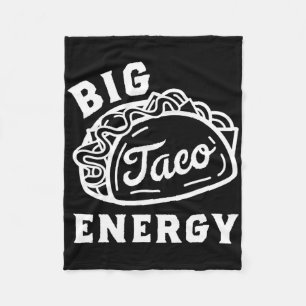 Couverture Polaire Gros Taco Energy Chemises Taco Pour Hommes Drôle T