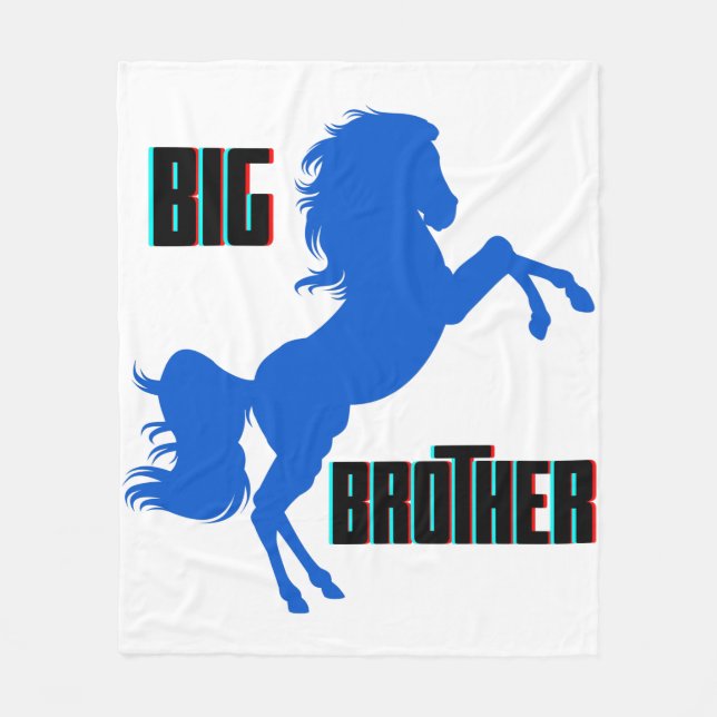 Couverture Polaire Grother Horse Rearing (Devant)
