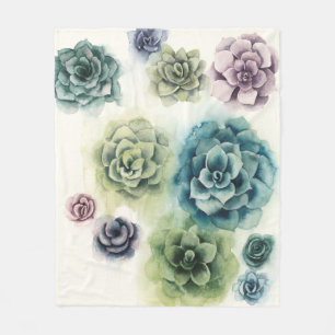 Couverture Polaire Groupe de succulents