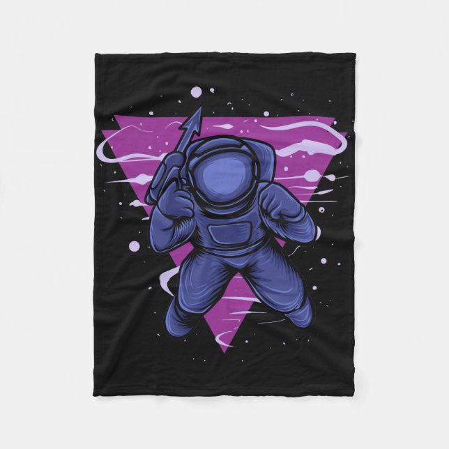 Couverture Polaire Guerre d'astronaute dans l'espace (Devant)