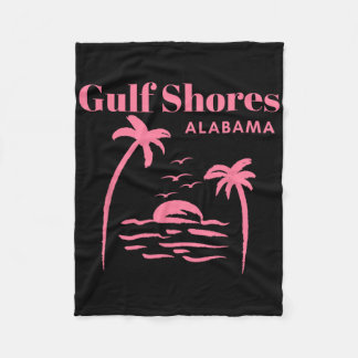 Couverture Polaire Gulf Shores Alabama Filles de vacances
