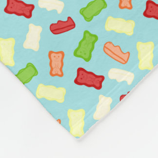 Couverture Polaire Gummy Bears Repeating Seamless Pattern