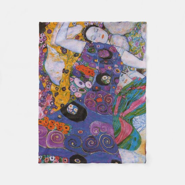 Couverture Polaire Gustav Klimt - La Vierge (Devant)