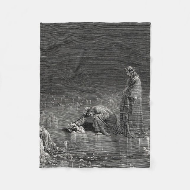 Couverture Polaire Gustave Dore Inferno (Devant)