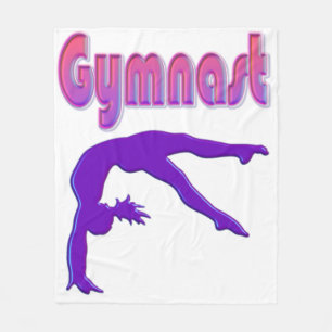 Couverture Polaire Gymnaste Power Tumbling Purple Metallen