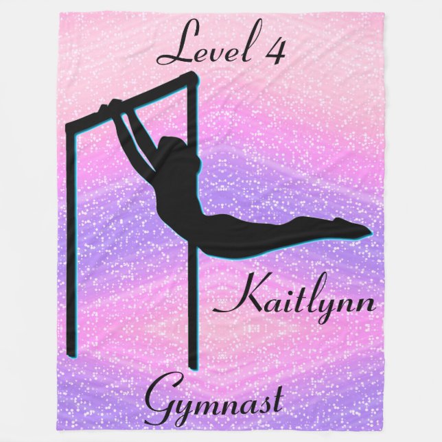 Couverture Polaire Gymnastique des filles Niveau 4 (Devant)