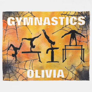 Couverture Polaire Gymnastique Éffrayante Spiderweb Halloween