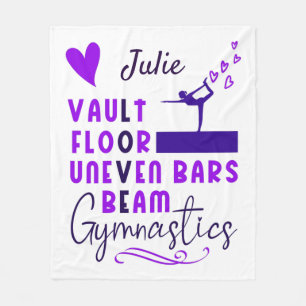 Couverture Polaire Gymnastique Love Vault Étage Bars non neven Poutre