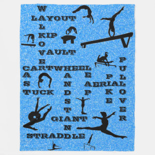Couverture Polaire Gymnastique Mots-croisés Compétences Parties scint
