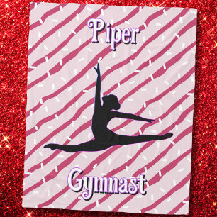 Couverture Polaire Gymnastique Pink White Pepperment Sprinkel