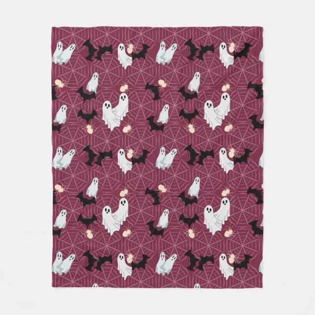 Couverture Polaire Halloween (Devant)