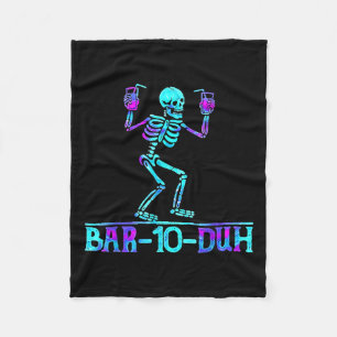 Couverture Polaire Halloween Bar 10 Duh Skeleton Costume de boisson