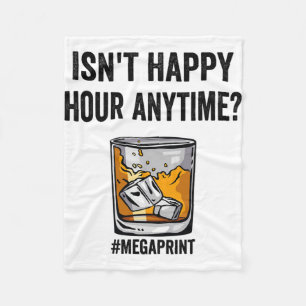 Couverture Polaire Happy Hour Anytime Mega Print