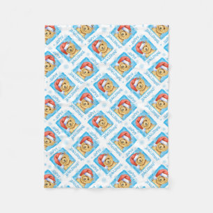 Couverture Polaire Happy Howlidays Norwich Terrier Fleece Blanket