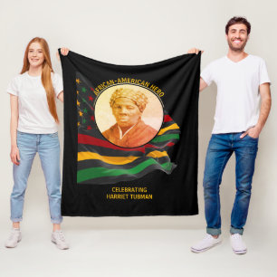 COUVERTURE POLAIRE HARRIET TUBMAN HISTOIRE NOIRE HISTORIQUE HISTORIQU