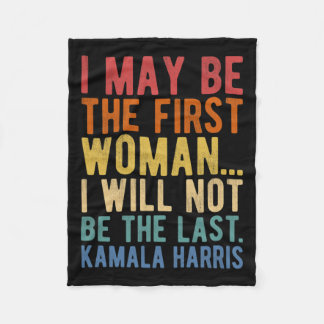 Couverture Polaire Harris Je Pourrais Être La Première Femme