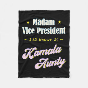 Couverture Polaire Harris Madame la Vice-présidente Aunty