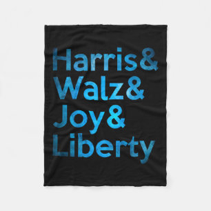 Couverture Polaire Harris Wheimer Joie Liberté - Harris Valse 2024 Re