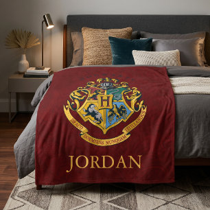 Couverture Polaire Harry Potter   Blason de Poudlard - Complet