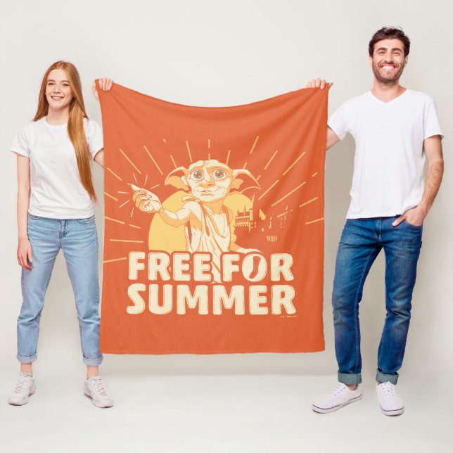 Couverture Polaire HARRY POTTER™ | Dobby Gratuit En Été (En situation)