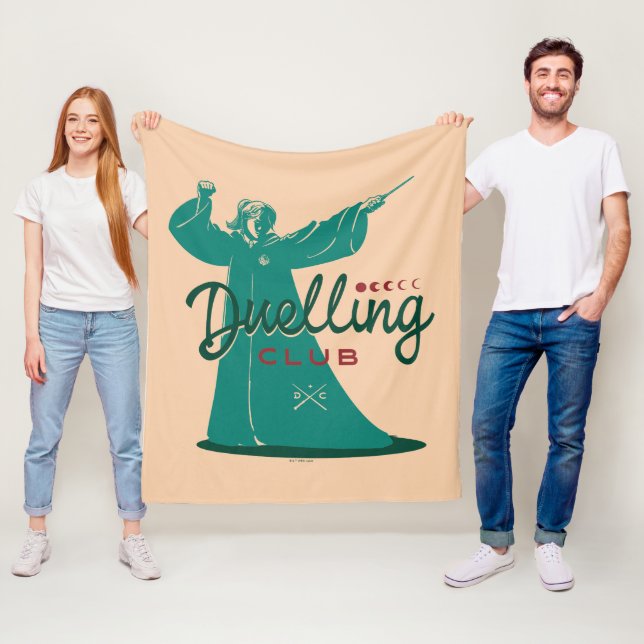 Couverture Polaire HARRY POTTER™ Dueling Club Graphisme (En situation)