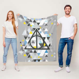 Couverture Polaire Harry Potter Geometric Deathly Hallows