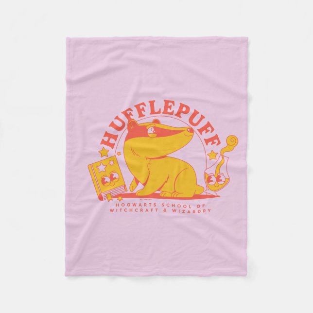 Couverture Polaire HARRY POTTER™ | Mignon HUFFLEPUFF™ (Devant)