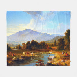 Couverture Polaire Haut Point Montagnes Shandaken Asher Brown Durand