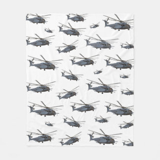 Couverture Polaire Hélicoptère militaire MH-53