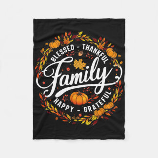 Couverture Polaire Heureux Heureux Heureux Hommage À La Famille De La