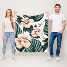 hibiscus feuille de Monstera