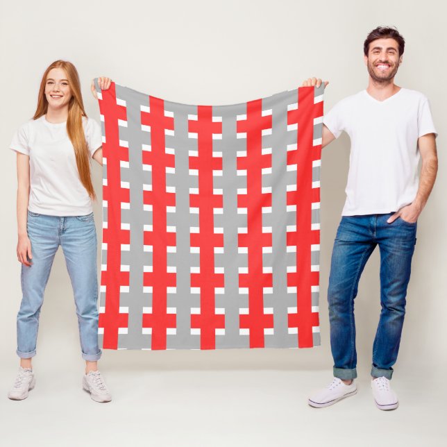 Couverture polaire Highland Red Signature (En situation)